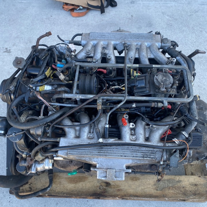 MOTEUR COMPLET BOÎTE AUTOMATE EBC3654 JAGUAR XJS 81-91 5.3 HE V12