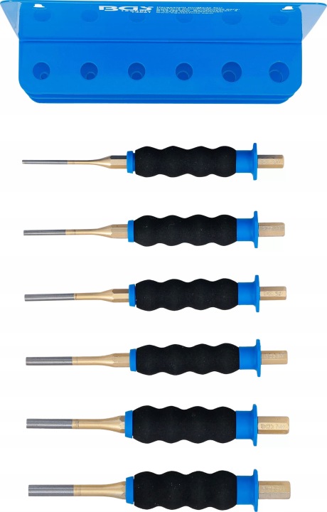 KIT WYBIJAKOW ZAWLECZEK BGS 6SZT 3-8 MM 180 MM PROTECTION DLON