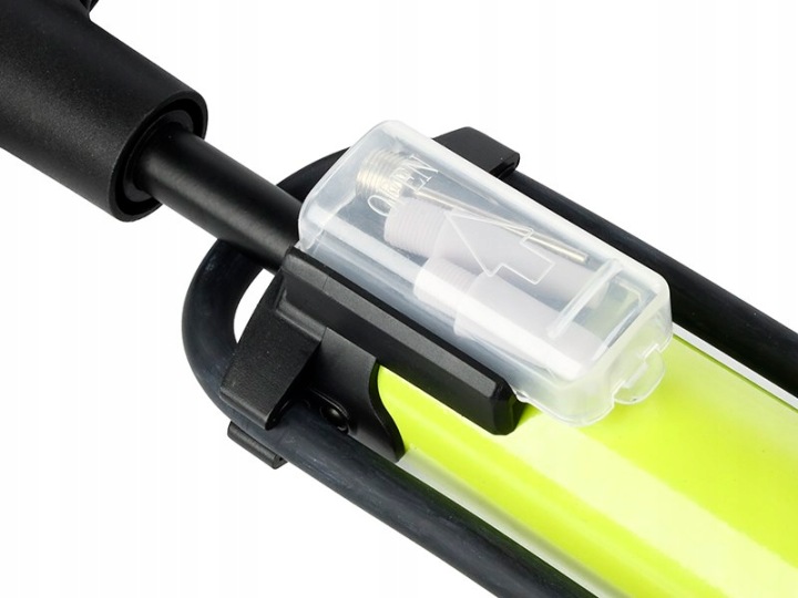 STACJONARNA POMPE POUR VÉLO AUTOMOBILE PLANCHER ALU AVEC MANOMÈTRE 11 BAR