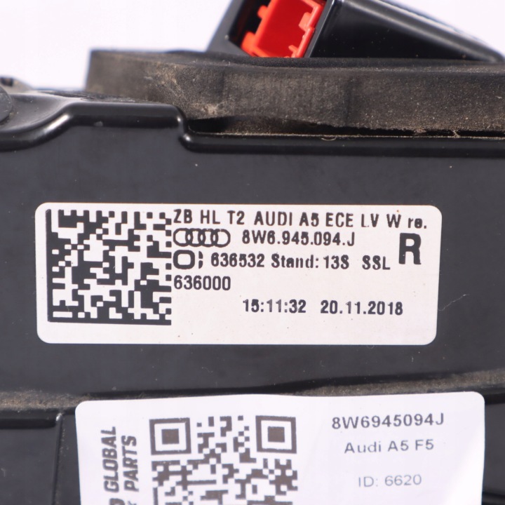 AUDI A5 F5 INTÉRIEURE PHARE COMBINÉ ARRIÈRE DROITE 8W6945094J