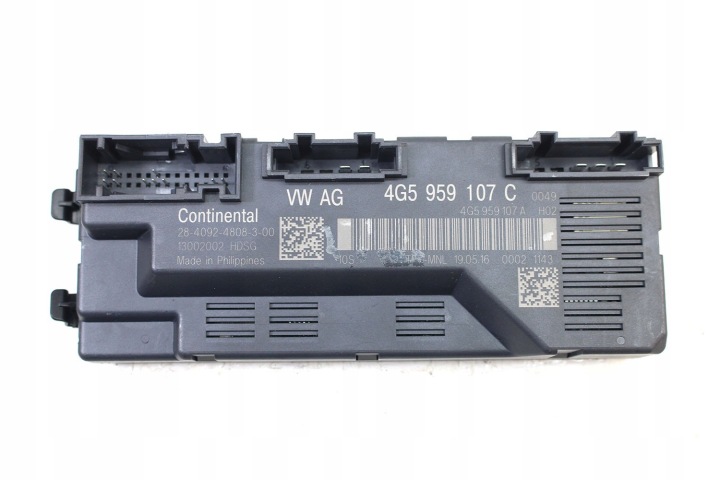 AUDI A6 4G C7 CONTRÔLEUR COUVERCLES DE COFFRE ARRIÈRE ARRIÈRE 4G5959107C 4G5959107A OUVERTURE M