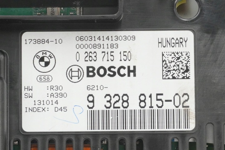 COMPTEUR TABLEAU DE BORD BMW F10 F11 9328815