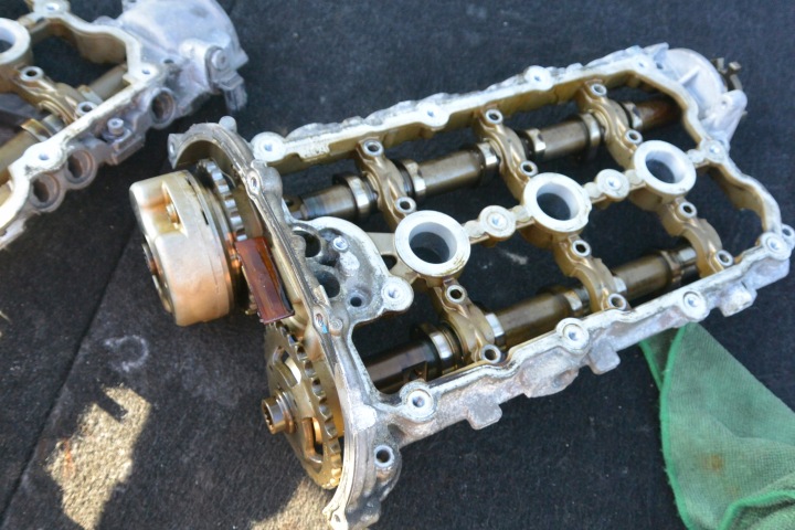 AUDI Q7 4L 3.0 TFSI CJT CJW ARBRES DISTRIBUTION FAZATORY CHÂSSIS ENSEMBLE