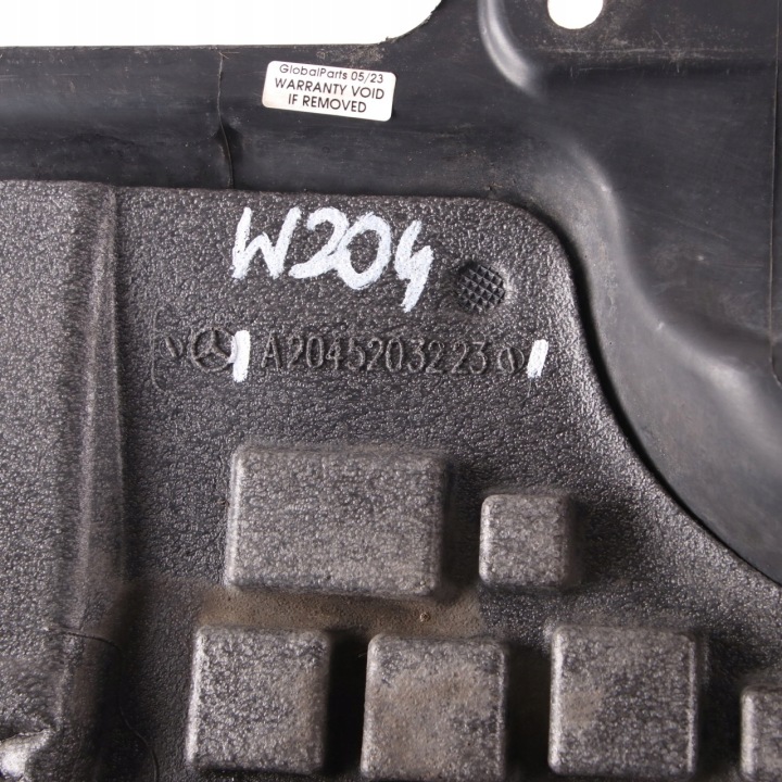 MERCEDES W204 W212 PROTECTION PLAQUE MOTEUR CHÂSSIS A2045203223