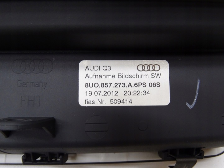 ÉCRAN MONITEUR RADIO MMI NAVI NAVIGATION AUDI Q3 8U 8U0857273A