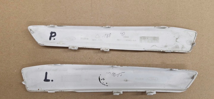 FORD S-MAX LIFT MOULURE REVÊTEMENT PARE-CHOCS AVANT GAUCHE BLANCHE ORIGINE EUROPE
