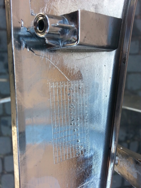 CHROME CALANDRE GRILLE HYUNDAI I40