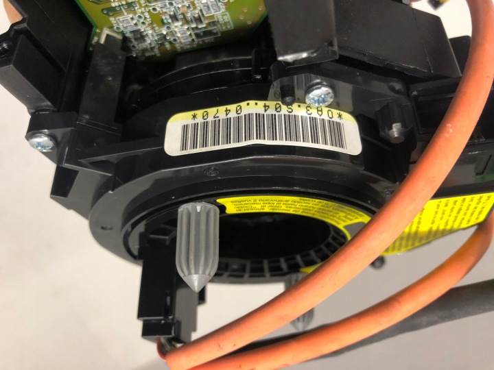 VOLVO C30 C70 S40 V50 CHÂSSIS MODULE CAOUTCHOUC COMMUTATEUR COMPOSITE