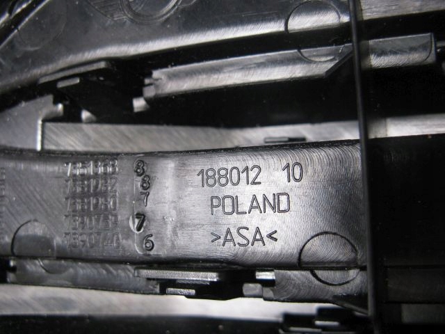 CALANDRE MINI CLUBMAN F54 7381980 7381982 7351368