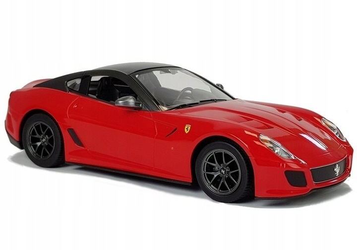 AUTO R\/C FERRARI 599 GTO RASTAR 1:14 RAUDONOS nuotrauka 3