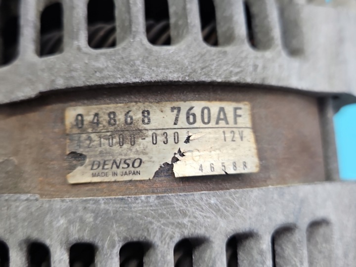 TEST ALTERNATEUR CHRYSLER PACIFICA 04868760AF 421000-0301 3.5 V6