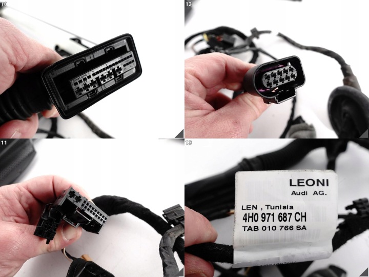 AUDI A8 4H0 4H4 D4 09-17 LIFT STORE PORTES ARRIÈRE INSTALLATION ÉLECTRIQUE GROUPE MOTOPROPULSEUR KIT LONG
