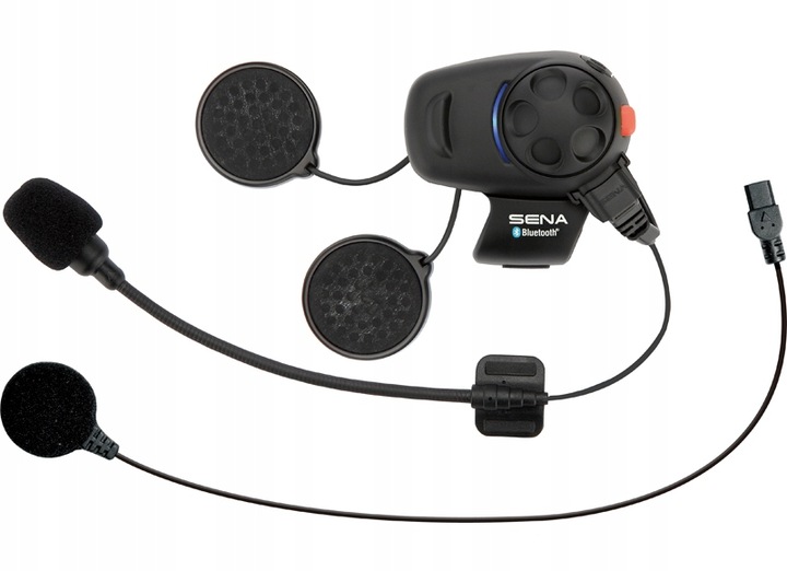 INTERKOM PARA MOTOCICLETA SENA SMH5 BLUETOOTH 3.0 PARA 400M 1 JUEGO 