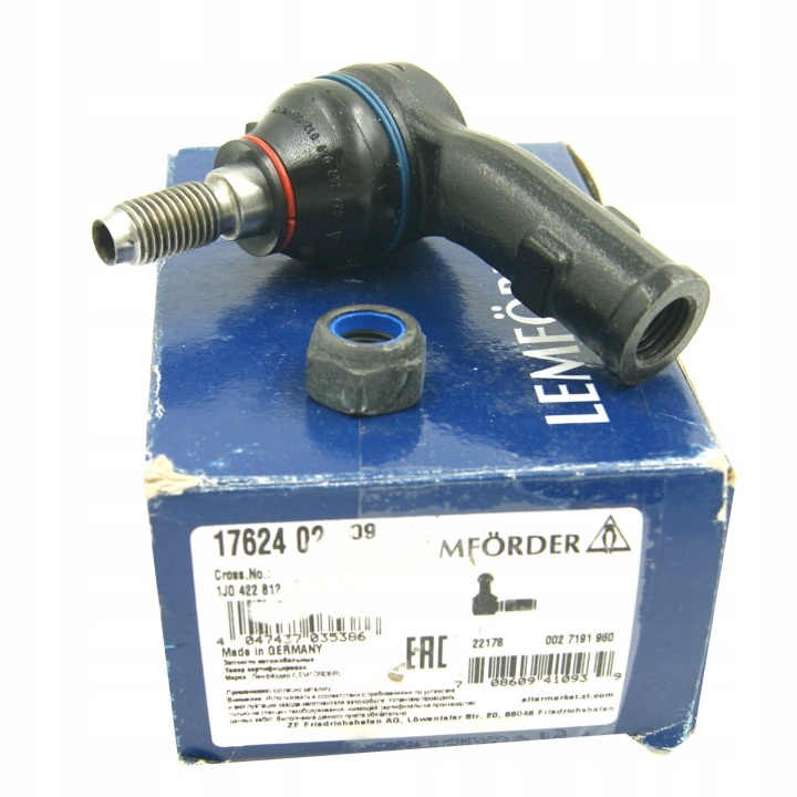 KONC. DR. DIRECTION VW GOLF4/A3 98- DROITE LEMFOERDER 17624 02