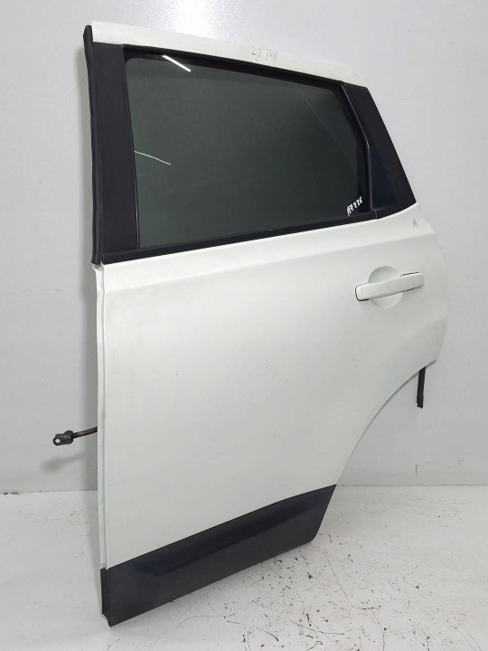 PORTES GAUCHE ARRIÈRE GAUCHE ARRIÈRE MOULURE VITRE NISSAN QASHQAI J10 BLANC CODE 326