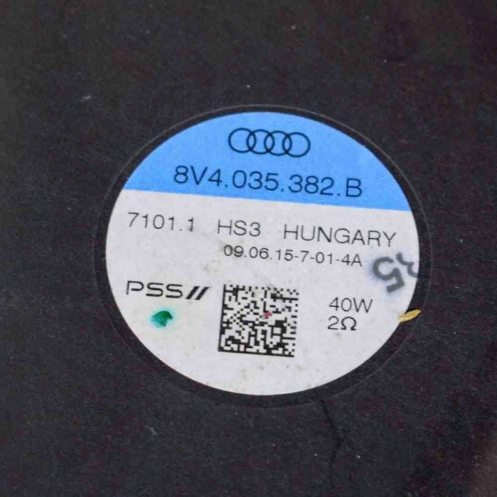 SUBWOOFER AUDI A3 SPORTBACK (8VA, 8VF) 8V4035382B 21600025 1.4L 110KW 2016