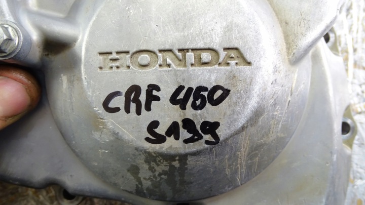 S139 HONDA CRF 450 X 450X COUVERCLES COUVERCLE PROTECTION MOTEUR ALTERNATEUR