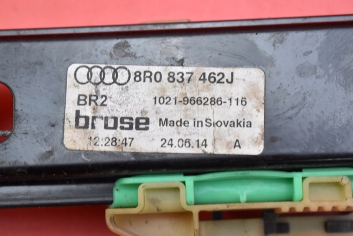 ÉLÉVATEUR VITRES DROIT AVANT EUROPE 8R0837462J AUDI Q5 8R LIFT 12-17