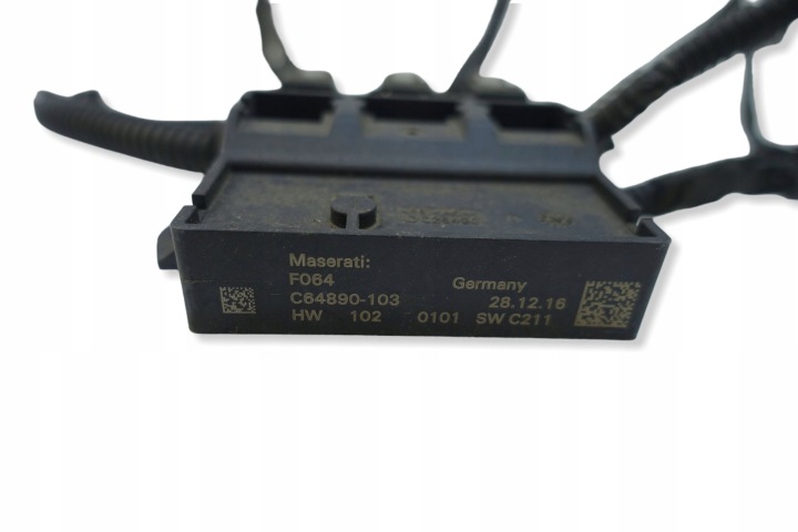 FAISCEAU DE CÂBLES PDC MODULE COUVERCLES DE COFFRE PARE-CHOCS ARRIÈRE MASERATI LEVANTE 2016- 06700333440