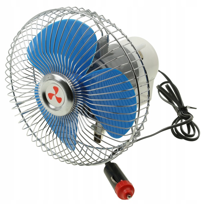 VENTILADOR VENTILADOR SAMOCHODWY DIRECCIONAL 12V POTENTE VENTEO PARA AUTO 