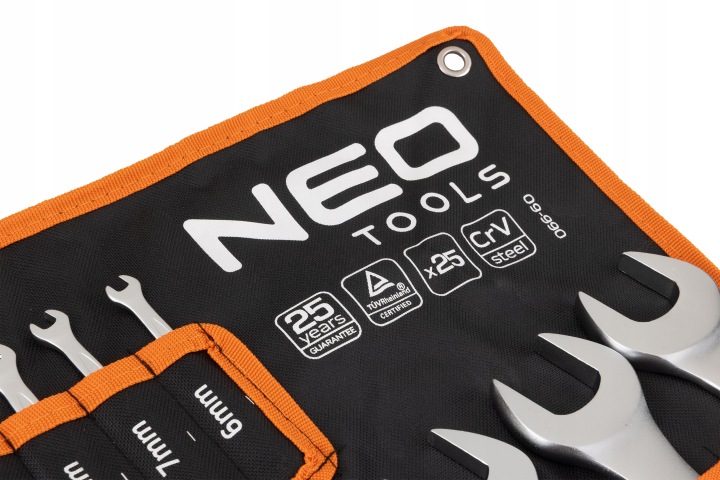 KIT CLÉS PLASKO OCZKOWYCH 6-32 MM 25 PCS SUR PLACHCIE NEO TOOLS
