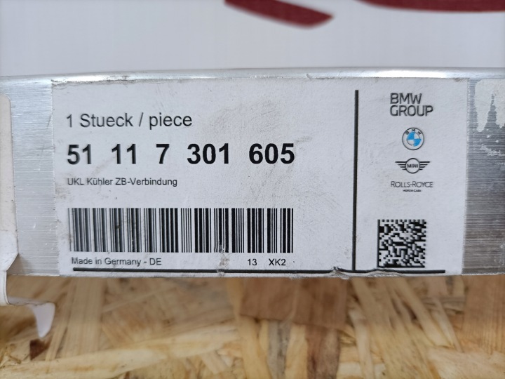 BMW X1 F48 2 PIÈCES F39 MINI F55 POUTRE SUPPORT AVANT RENFORCEMENT 51117301605