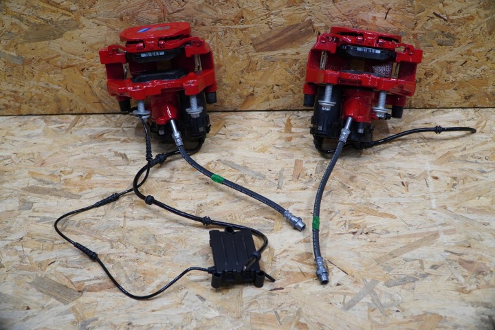 ÉTRIER DE FREIN DROIT GAUCHE AVANT ARRIÈRE DISQUES PLAQUETTES BMW G60 I5 M60 MODULE BONNES CONDITIONS 23-