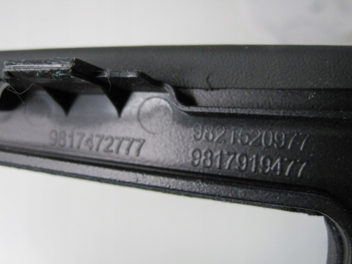 PROTECTION DÉCOR TUNNELS CHÂSSIS CUIR CITROEN DS7 9821521077