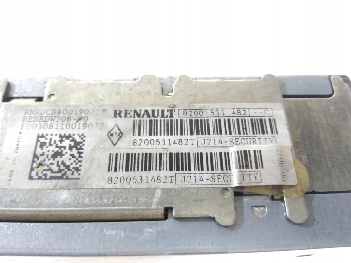 RADIO CD D'USINE RENAULT KANGOO III 8200531482