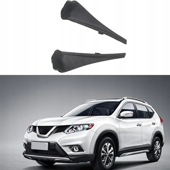 KONCZENIA RECUBRIMIENTO DEFLECTOR DE AGUA PARA NISSAN X-TRAIL XTRAIL T32 ROGUE 2014 + 