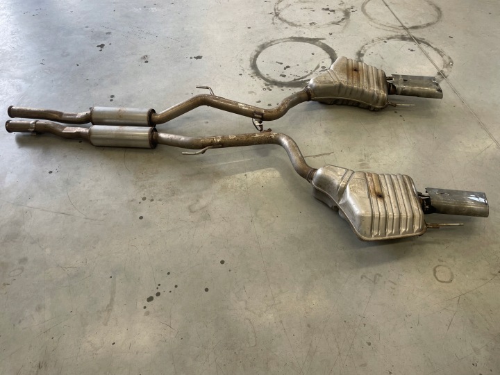 ÉCHAPPEMENT SILENCIEUX MERCEDES W221 S600 LONG