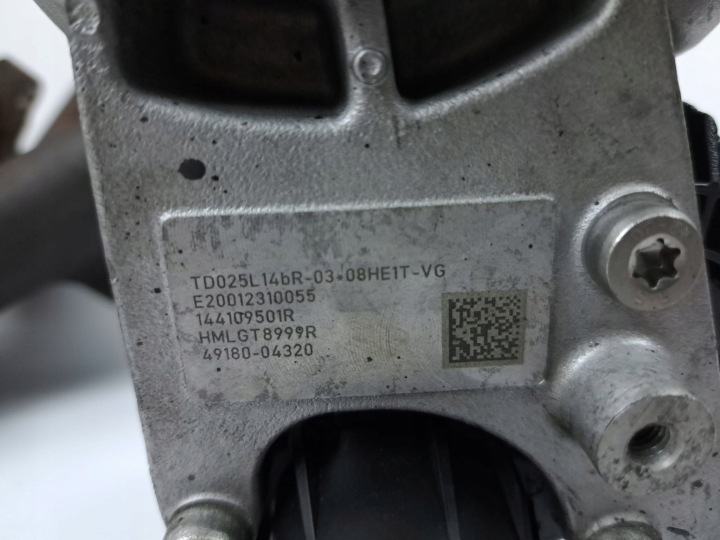 TURBOCOMPRESSEUR RENAULT KADJAR MEGANE TALISMAN 1.7 DCI 144109501R 31 MILLE