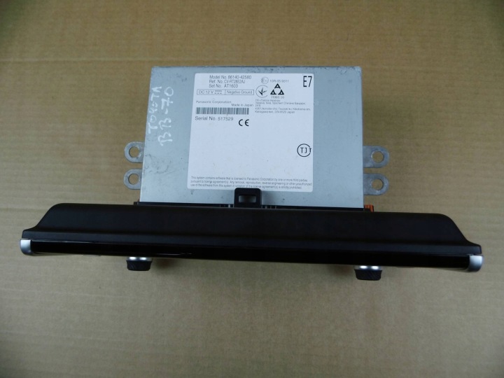 TOYOTA RAV4 V 2018+ MONITEUR ÉCRAN MONITEUR RADIO 86140-42580 8614042580
