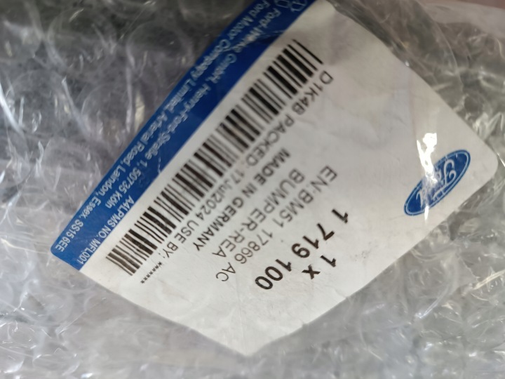 FORD FOCUS III MK3 UNIVERSEL PARE-CHOCS ARRIÈRE ARRIÈRE NEUF ORIGINAL BM5117866AC
