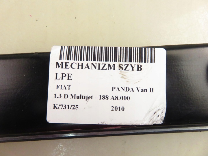 ÉLÉVATEUR VITRES GAUCHE AVANT FIAT PANDA VAN II 51846385