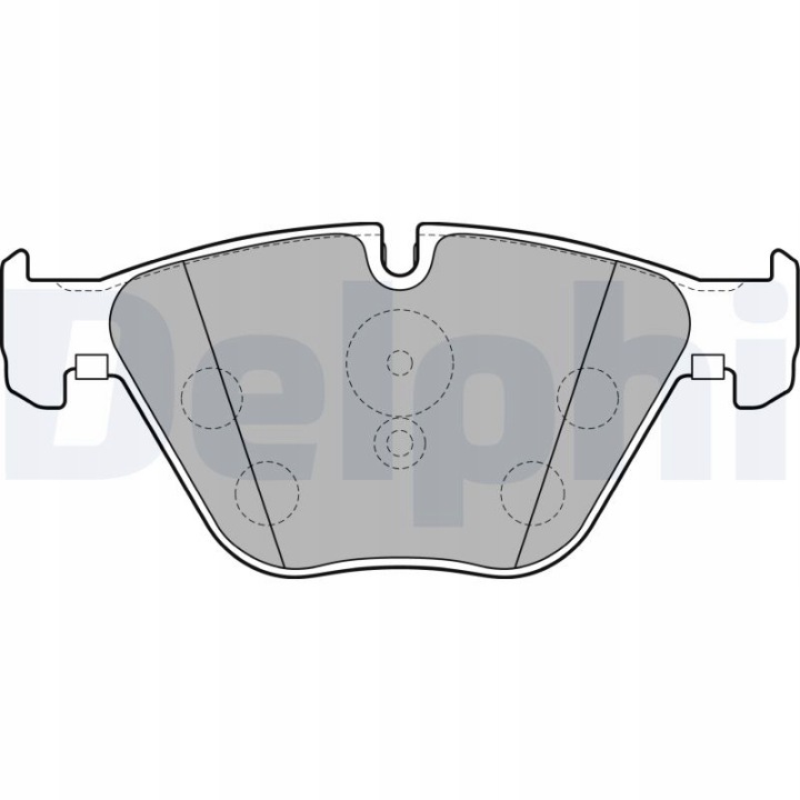PLAQUETTES FREIN DELPHI LP2245 BMW 5 F10 10-