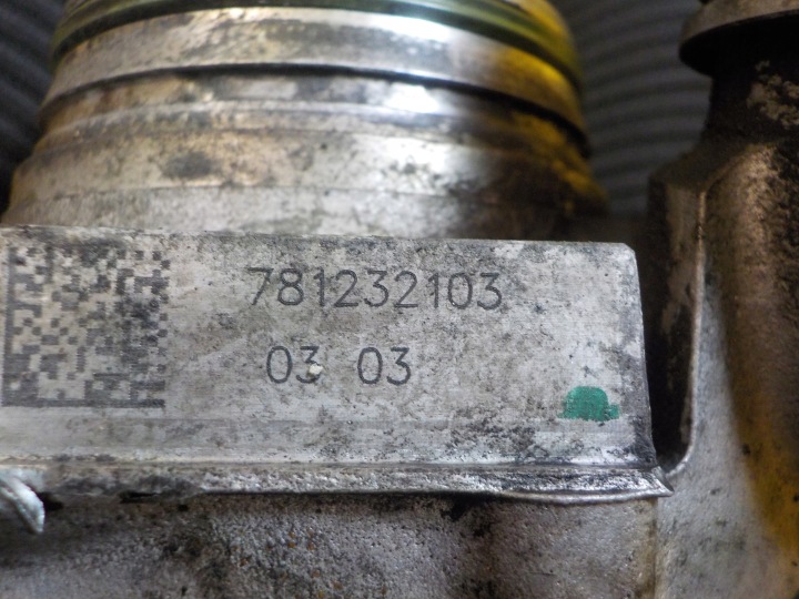 E90 E87 F30 F20 2.0 D 12R 143KM N47D20C TURBINE TURBOCOMPRESSEUR 781232103