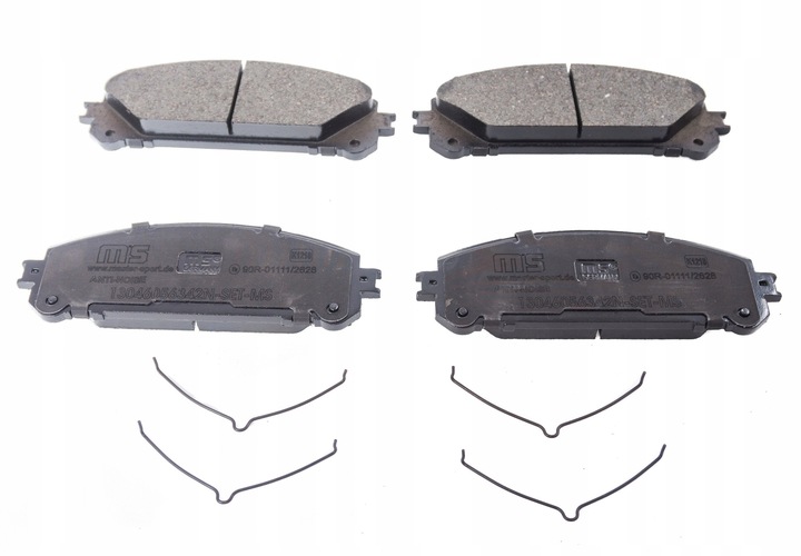 ZAPATAS DE FRENADO PARTE DELANTERA LEXUS NX RX TOYOTA RAV 4 IV 