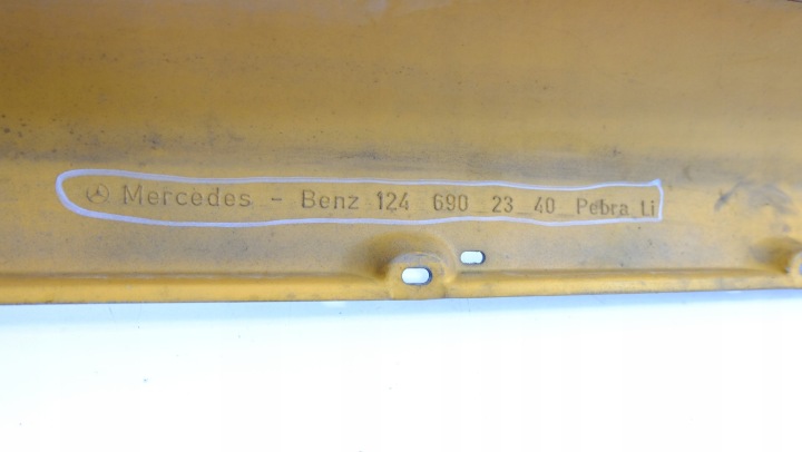 MERCEDES 124 MOULURE REVÊTEMENT SEUIL GAUCHE 1246902340