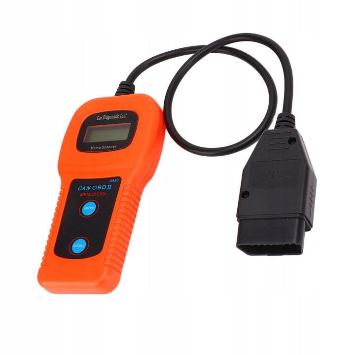 U480 AUTOMOBILE SKANER DIAGNOSTIC OBD2 MONITEUR LCD 10-12V DC SL