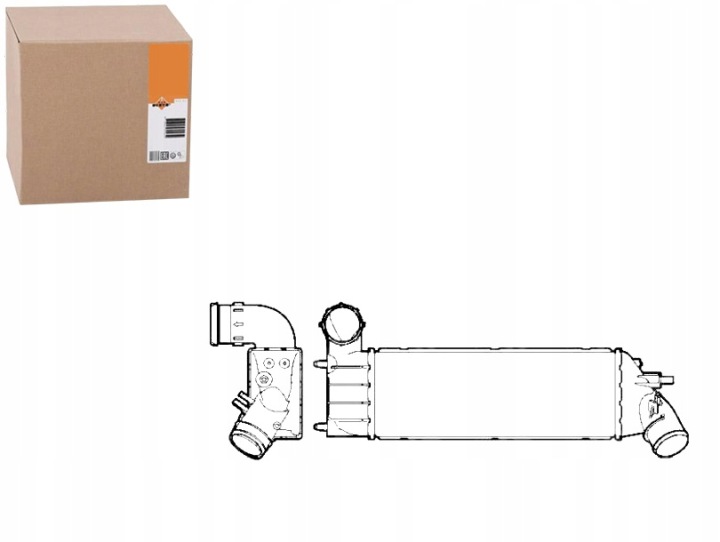 NRF 30853 RADIATEUR AIR DE CHARGE 30853 NRF 30853