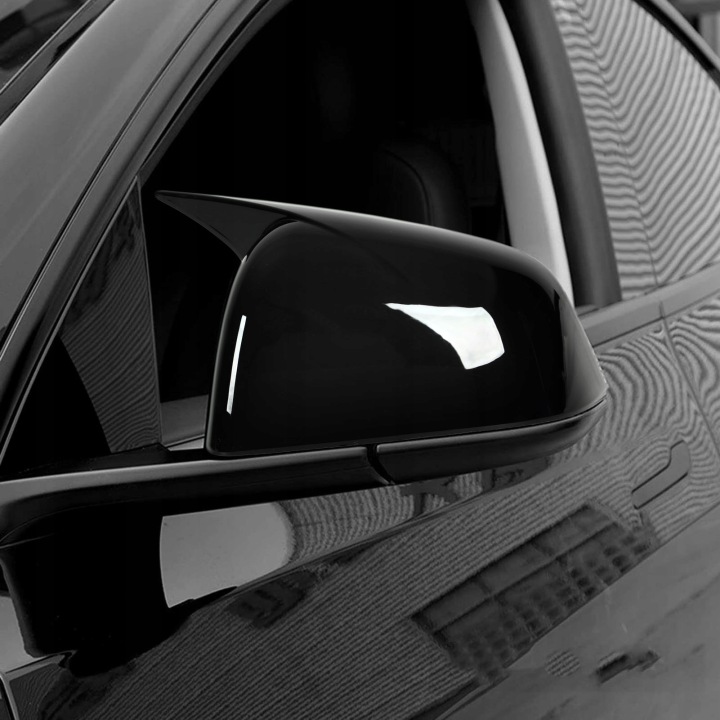 REVÊTEMENTS SUR RÉTROVISEURS LATÉRAL PORTES EXTÉRIEUR SUBSTITUT VERS TESLA Y 2020-2023