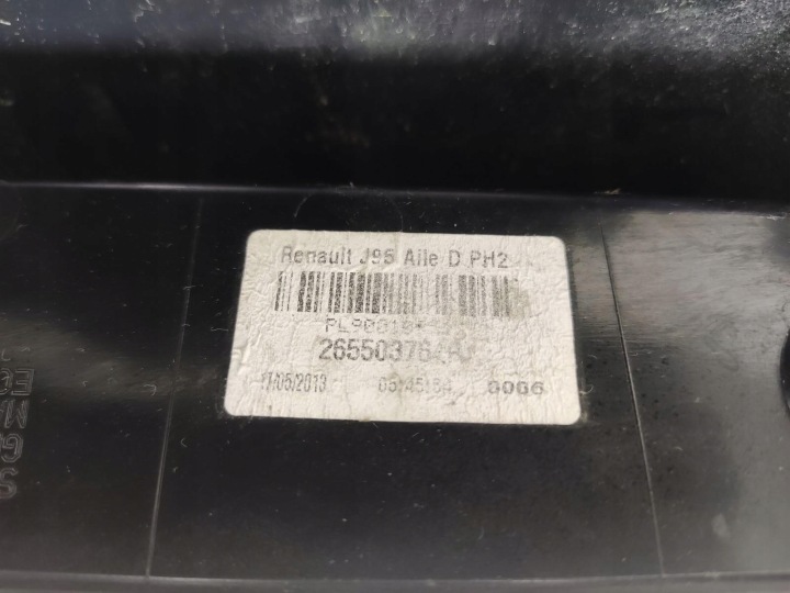 PHARE DROITE ARRIÈRE ARRIÈRE RENAULT SCENIC III LIFT 2013-2016 265503764R EUROPE