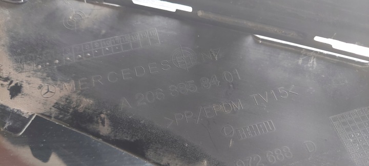 MERCEDES W206 AMG PARE-CHOCS AVANT AVANT ORIGINAL