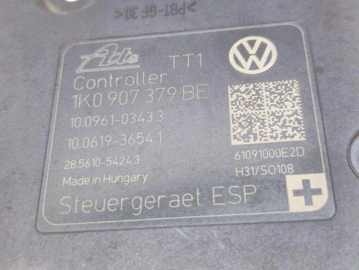 POMPE ABS SKODA SUPERB II ESTATE (3T5) 1K0907379BE 1.8L GASOLINE 118KW 2010