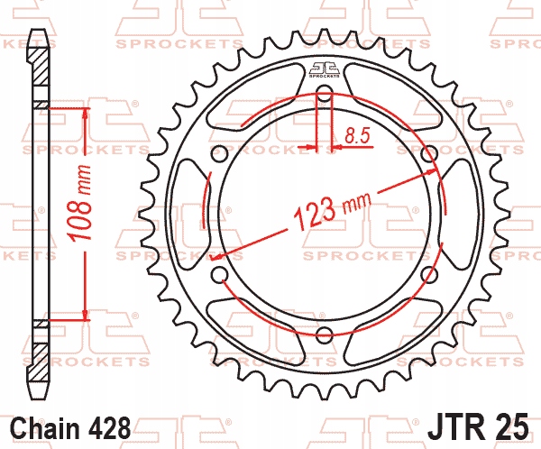 KIT MOTEUR APRILIA 125 TUONO 2017-2020R PIGNONS CHAÎNE X-RING