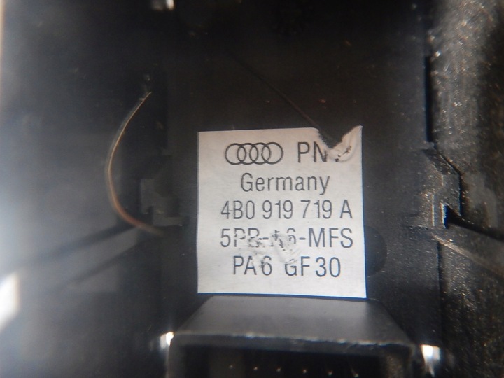 AUDI A6 C5 3.0 ASN ESSENCE WEBASTO CHAUFFAGE DE STATIONNEMENT 4B0265081P ORIGINAL