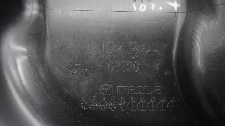 MAZDA MX-5 MX5 ND IVOSLONA PLASTIQUE INTÉRIEUR COUVERCLES DE COFFRE DROITE N24368320