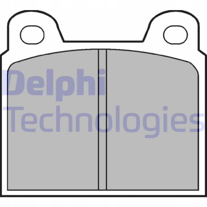 PLAQUETTES HAM.MERCEDES 114/115 SANS CAPTEUR LP20/DEL DELPHI
