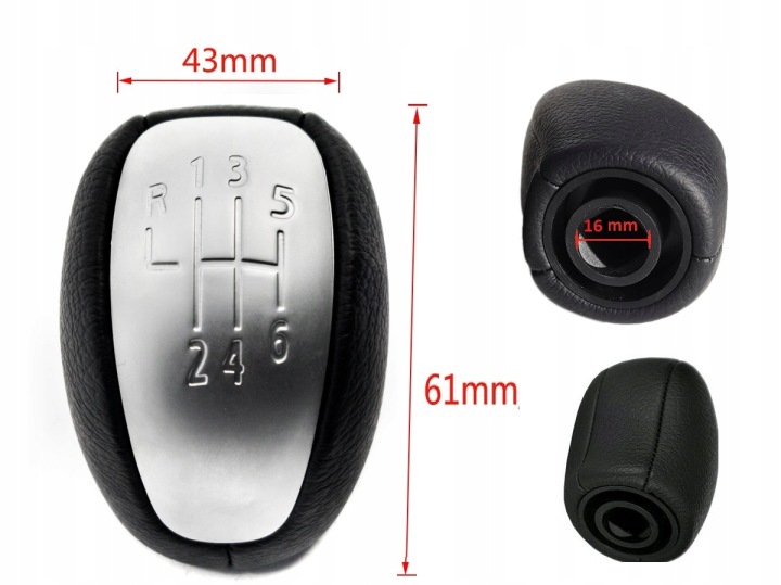 POMMEAU DE VITESSE CHANGEMENTS VITESSE RENAULT LAGUNA MK3 2007-2015